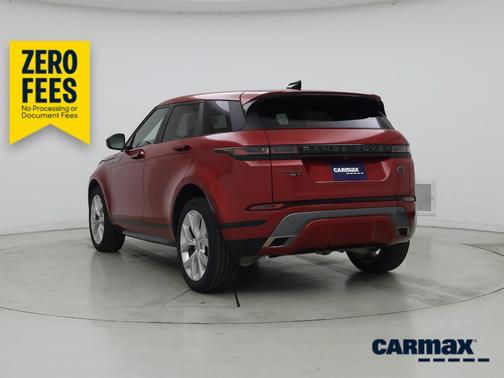 Red 2020 Land Rover Range Rover Evoque R-Dynamic S