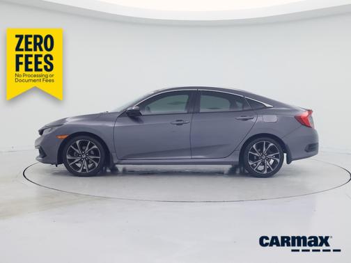 Gray 2020 Honda Civic Sport