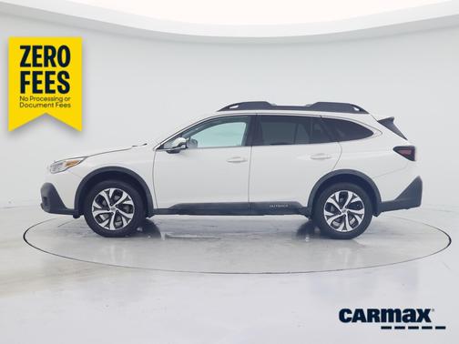 White 2020 Subaru Outback Limited