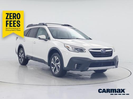White 2020 Subaru Outback Limited