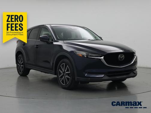 Blue 2017 Mazda CX-5 Grand Select