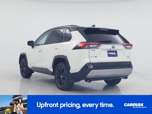 White 2022 Toyota RAV4 Hybrid XSE