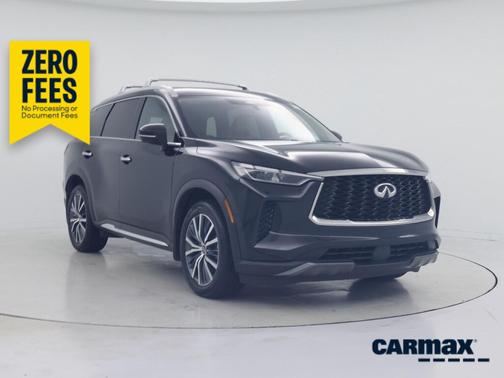 Black 2023 INFINITI QX60 Sensory