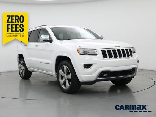 White 2014 Jeep Grand Cherokee Overland