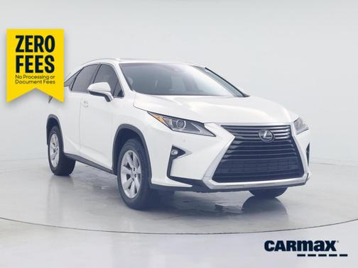 White 2017 Lexus RX 350