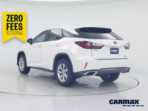 White 2017 Lexus RX 350