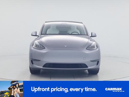 Silver 2025 Tesla Model Y Long Range
