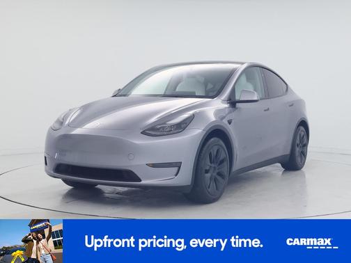 Silver 2025 Tesla Model Y Long Range