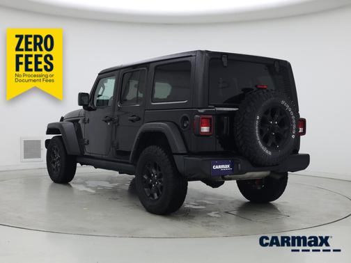 Black 2022 Jeep Wrangler Unlimited Willys