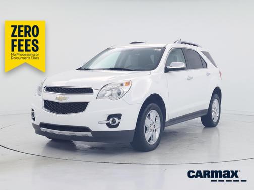 White 2015 Chevrolet Equinox LTZ