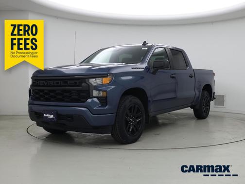 Blue 2024 Chevrolet Silverado 1500 Custom