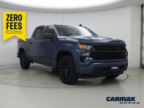Blue 2024 Chevrolet Silverado 1500 Custom