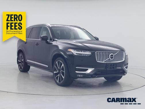 Black 2023 Volvo XC90 B6 Plus