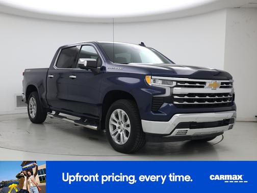 Blue 2022 Chevrolet Silverado 1500 LTZ
