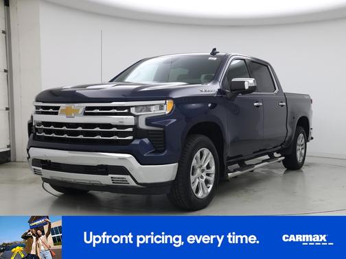 Blue 2022 Chevrolet Silverado 1500 LTZ