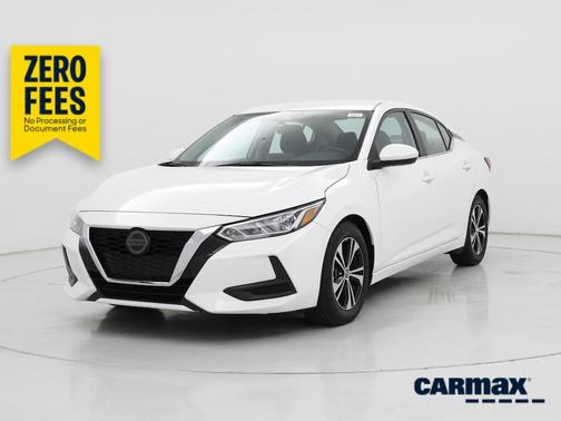 White 2023 Nissan Sentra SV