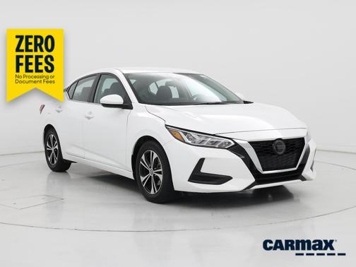 White 2023 Nissan Sentra SV