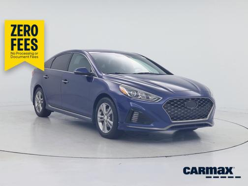 Blue 2018 Hyundai SONATA Sport