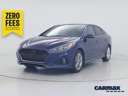 Blue 2018 Hyundai SONATA Sport