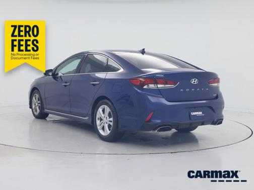 Blue 2018 Hyundai SONATA Sport