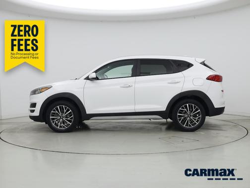 White 2020 Hyundai TUCSON SEL