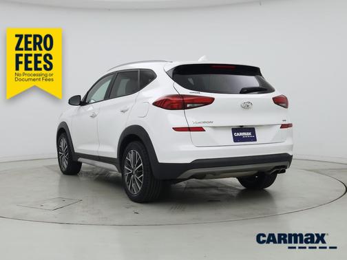 White 2020 Hyundai TUCSON SEL