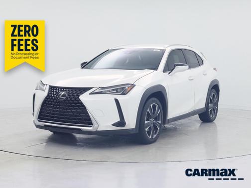 White 2021 Lexus UX 200