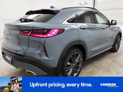Gray 2023 INFINITI QX55 Luxe