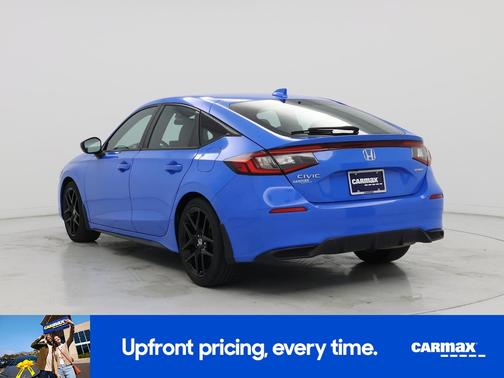 Blue 2022 Honda Civic Sport