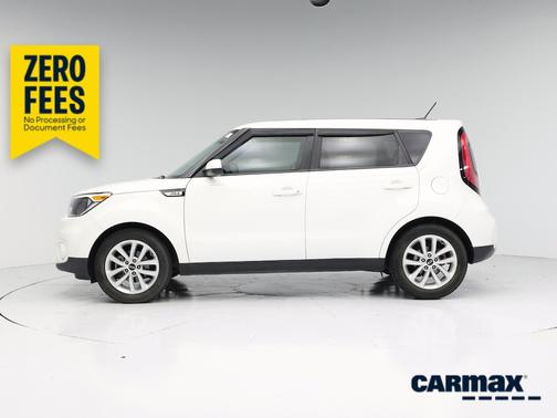 White 2019 Kia Soul +