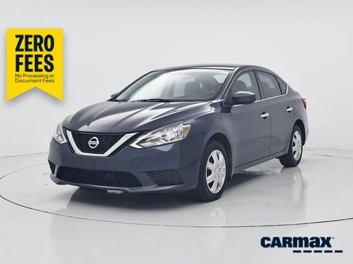 Blue 2017 Nissan Sentra SV
