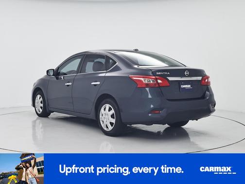 Blue 2017 Nissan Sentra SV