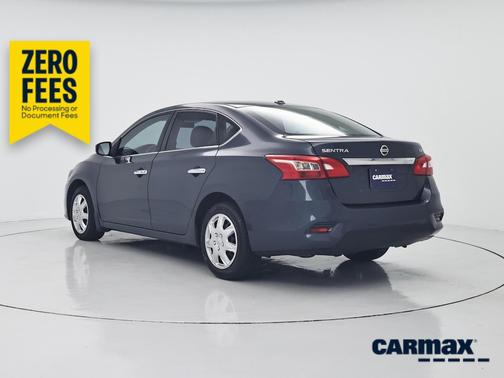 Blue 2017 Nissan Sentra SV