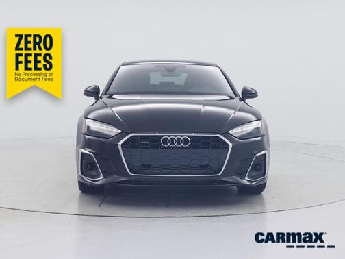 Black 2024 Audi A5 Sportback S-Line Premium