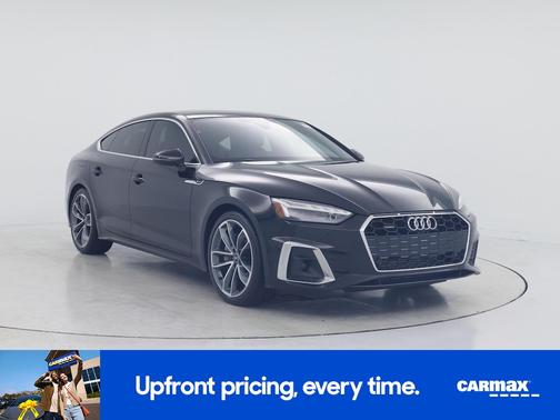 Black 2024 Audi A5 Sportback S-Line Premium