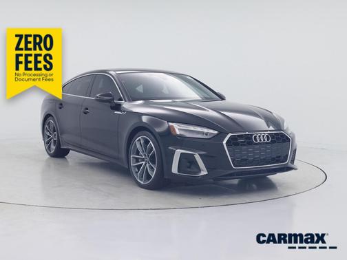 Black 2024 Audi A5 Sportback S-Line Premium