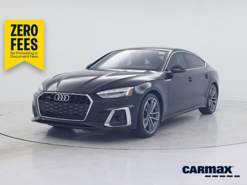 Black 2024 Audi A5 Sportback S-Line Premium