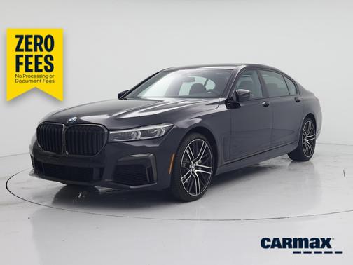 Black 2022 BMW 740 I