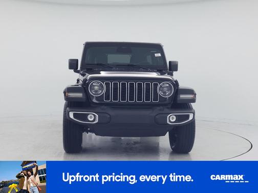 Black 2025 Jeep Wrangler 4xe Sahara