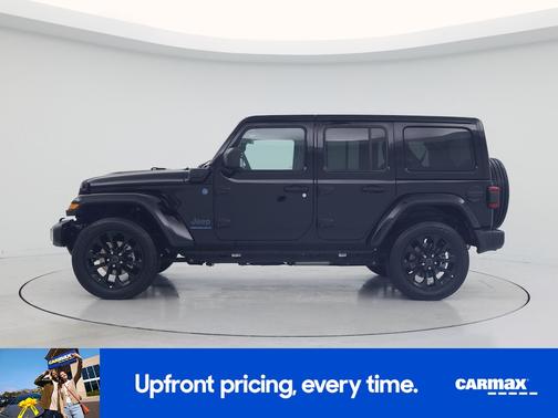 Black 2025 Jeep Wrangler 4xe Sahara