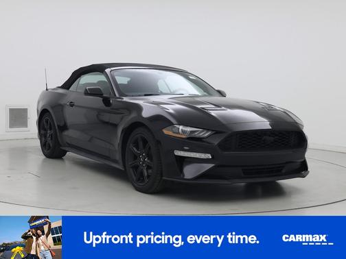 Black 2020 Ford Mustang Ecoboost