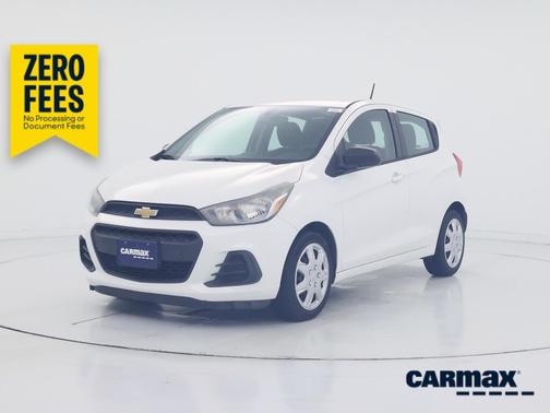 White 2016 Chevrolet Spark LS