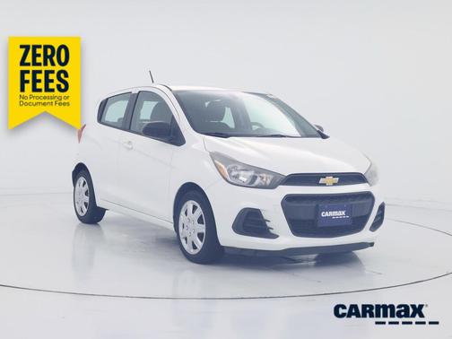 White 2016 Chevrolet Spark LS
