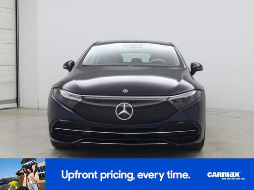 Blue 2022 Mercedes-Benz EQS 450+