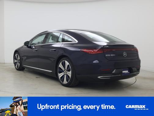 Blue 2022 Mercedes-Benz EQS 450+