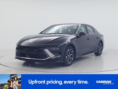 Black 2024 Hyundai SONATA SEL