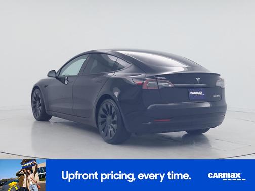 Black 2022 Tesla Model 3 Performance