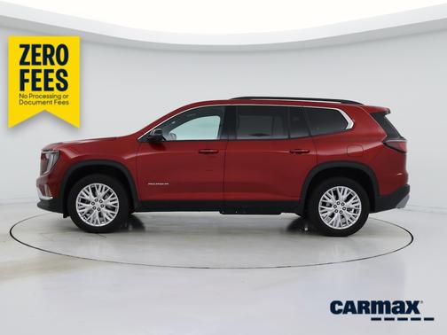 Red 2026 GMC Acadia Elevation