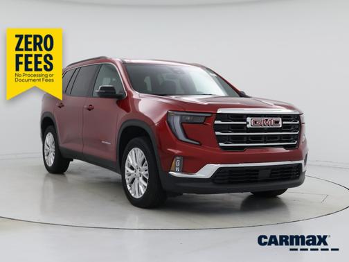 Red 2026 GMC Acadia Elevation