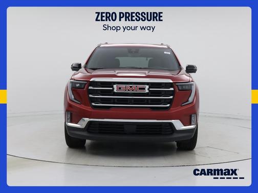 Red 2026 GMC Acadia Elevation